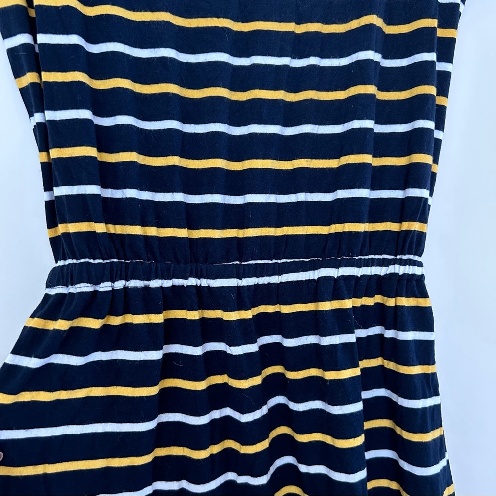 Banana Republic Petite Stripe T-shirt Dress - Picture 3 of 12